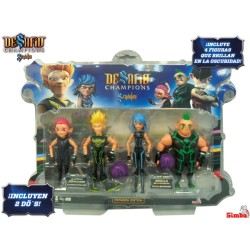SENDOKAI SET DE 4 FIGURAS CRON