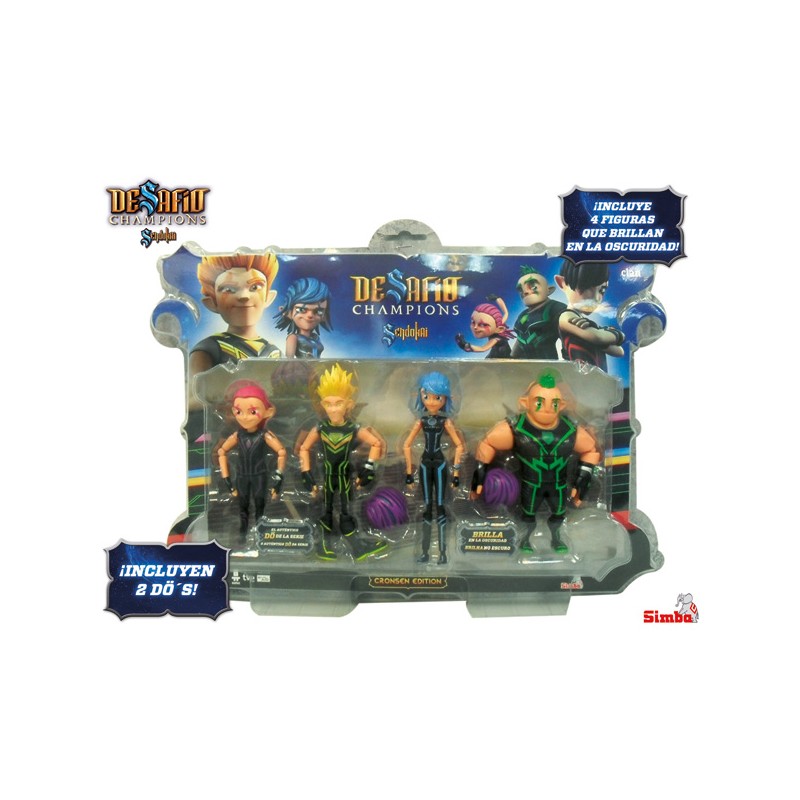 SENDOKAI SET DE 4 FIGURAS CRON