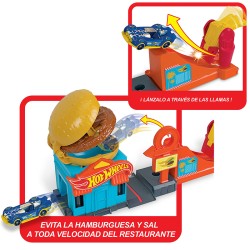 HOTWHEELS CITY DOWNTOWN BURGER