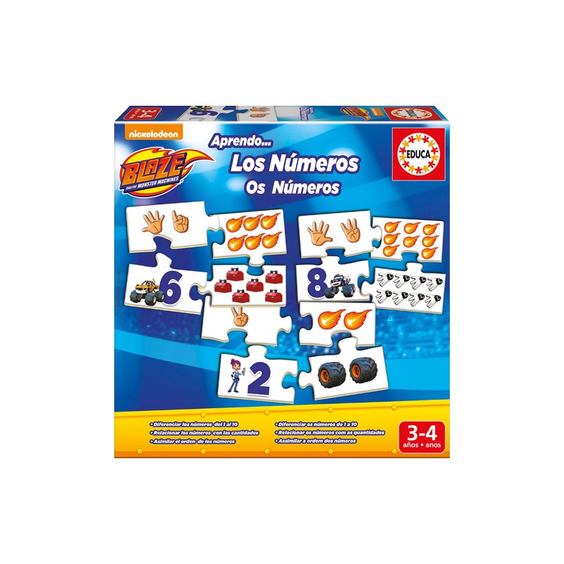 APRENDO LOS NUMEROS BLAZE
