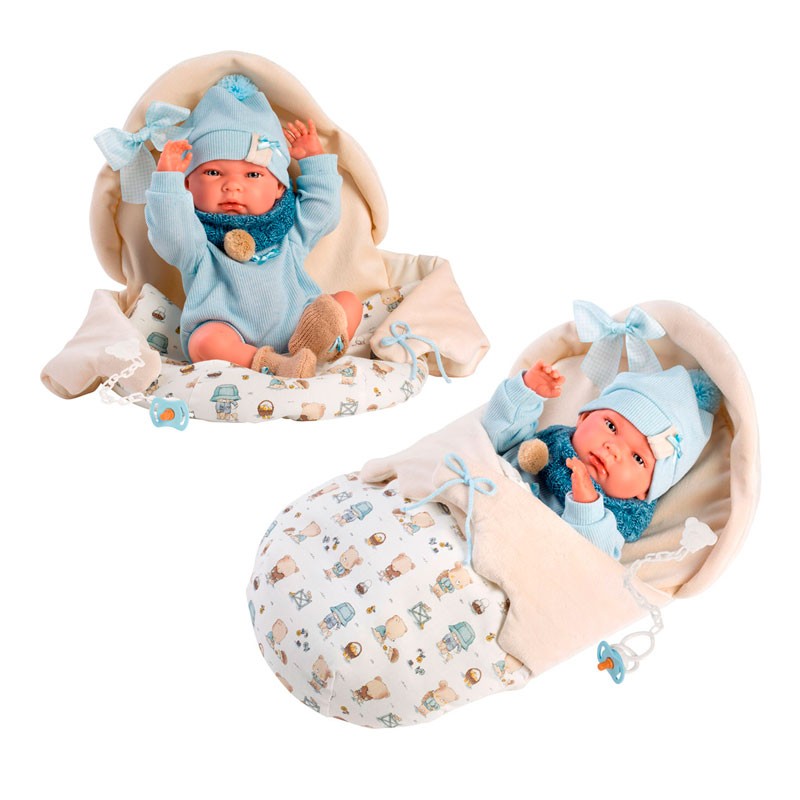 NICO RECIEN NACIDO SAQUITO AZU