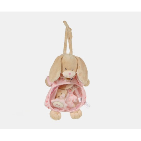 MOCHILA SONAJERO ROSA