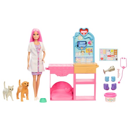 BARBIE Y CLINICA VETERINARIA