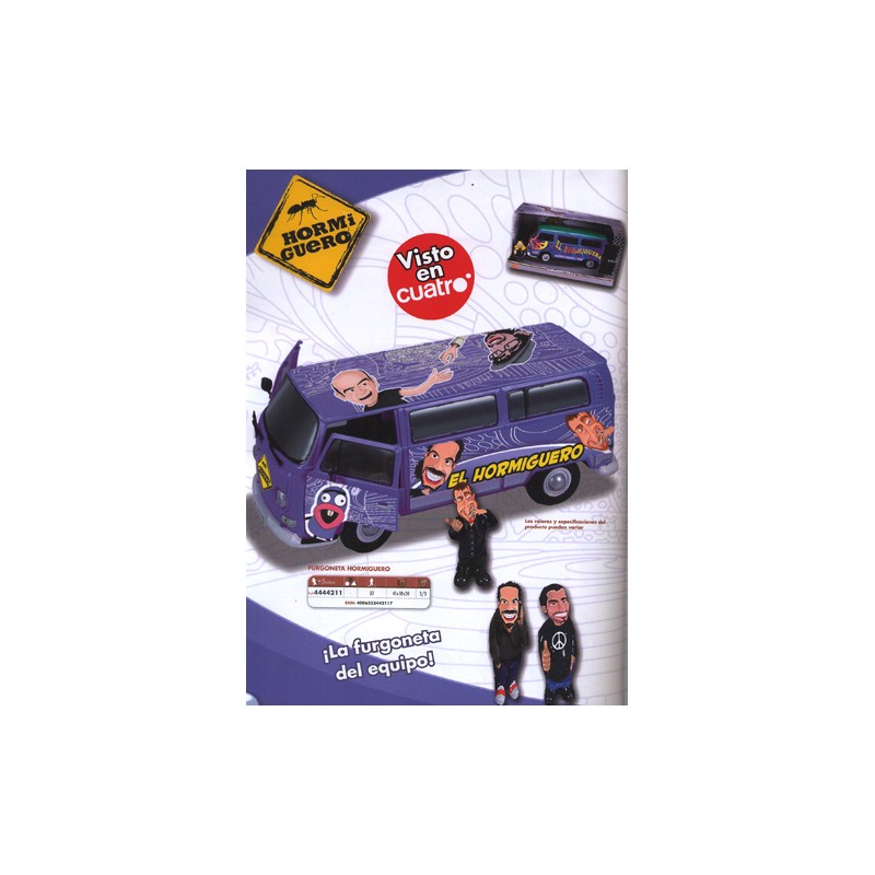 FURGONETA EL HORMIGUERO