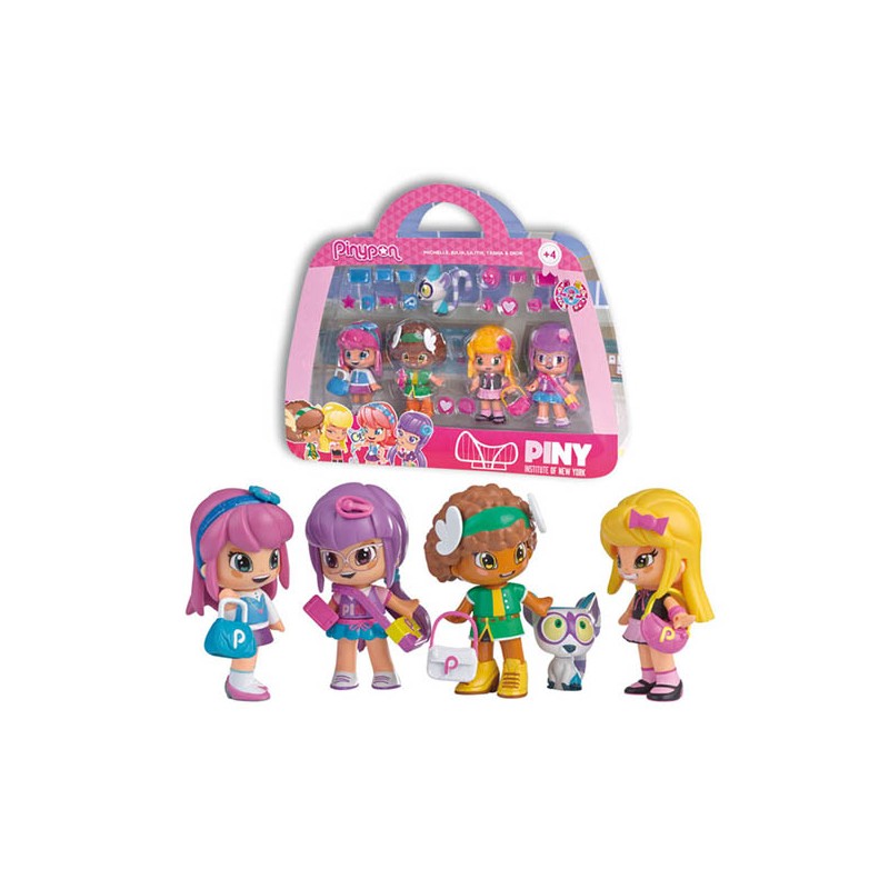 PINYPON BY PINY PACK 4 AMIGAS