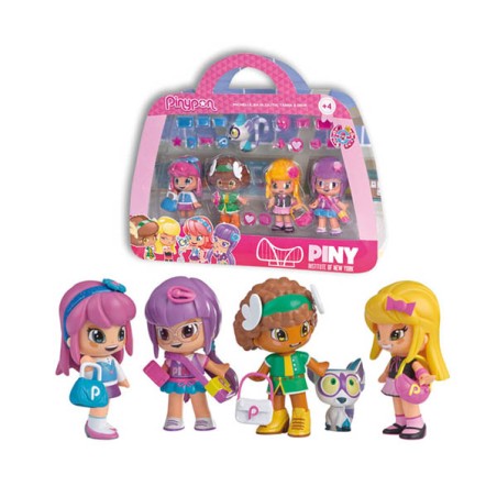 PINYPON BY PINY PACK 4 AMIGAS