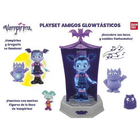 VAMPIRINA PLAYSET AMIGOS GLOWT