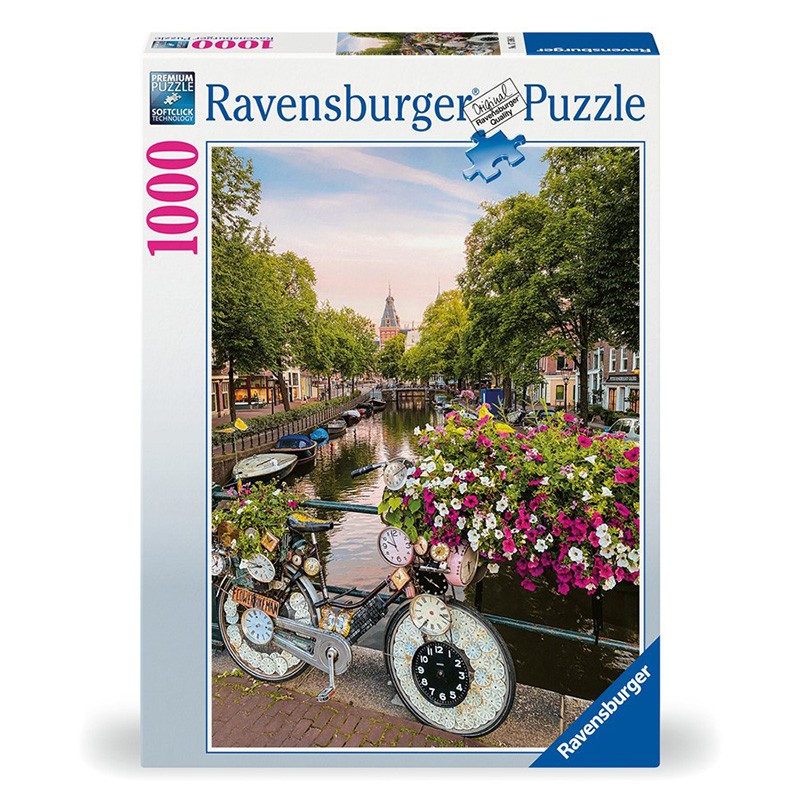 PUZZLE 1000P BICICLETAS EN AMS