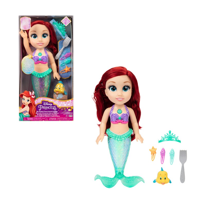 MUÑECA PRINCESA ARIEL MUSICAL
