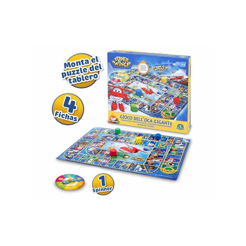 SUPER WINGS JUEGO DE LA OCA GI