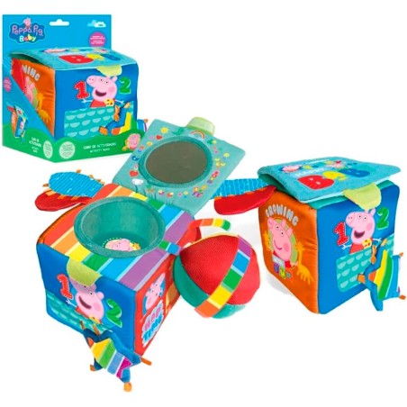 PEPPA PIG CUBO TEXTURAS y ACTI
