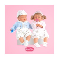 BIMBA Y BIMBO 37Cm LLORO