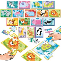 PUZZLE BATTLE ANIMALES