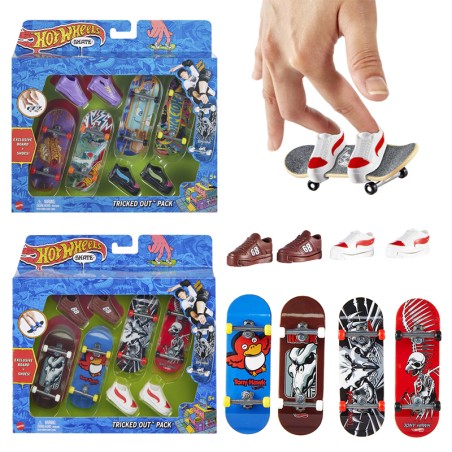 HOTWHEELS SKATE PACK 4 SURTIDO