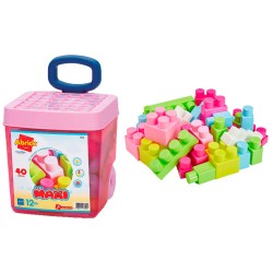 CARRITO 40 PIEZAS MAXI ABRICK