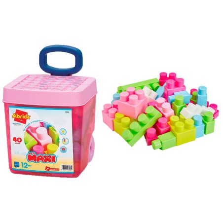 CARRITO 40 PIEZAS MAXI ABRICK