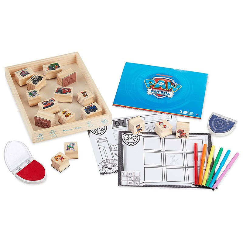 PAW PATROL SELLOS DE MADERA