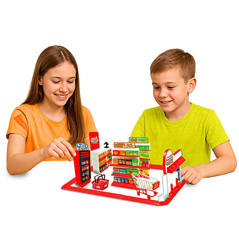 MINI WORLD PLAYSET SUPERMERCAD