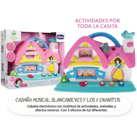 CABAÑA MUSICAL BLANCANIEVES Y