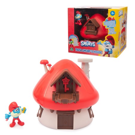 PITUFOS MAGIC KEY PLAYSET PAPA