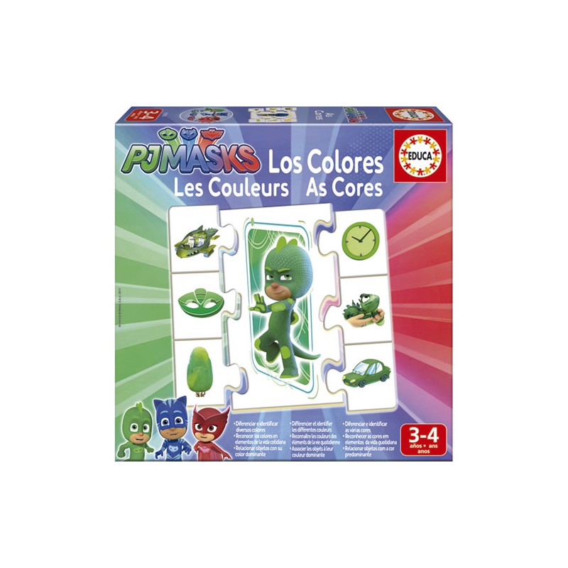 PJ MASKS LOS COLORES