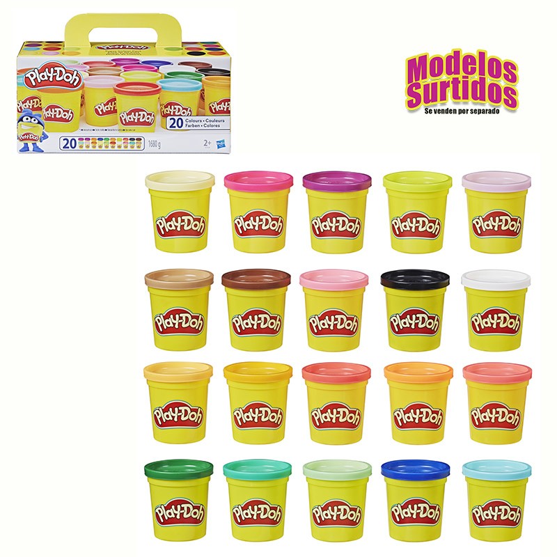 PLAYDOH PACK 20 BOTES