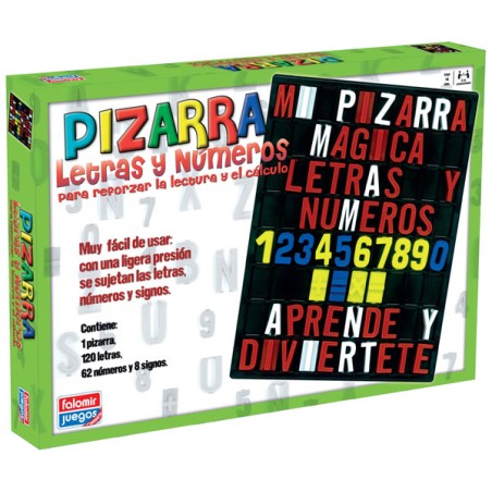 PIZARRA LETRAS Y NUMEROS