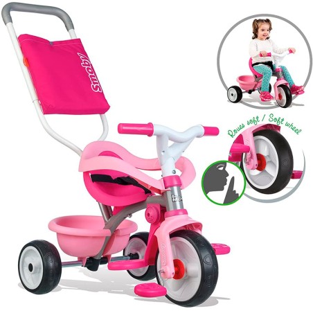 TRICICLO BE MOVE CONFORT ROSA