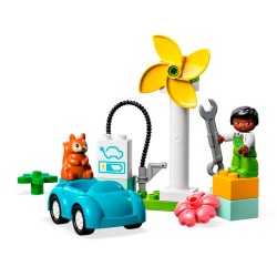 DUPLO AEROGENERADOR Y COCHE EL