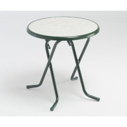 MESA REDONDA 70 CM - MARMOL -