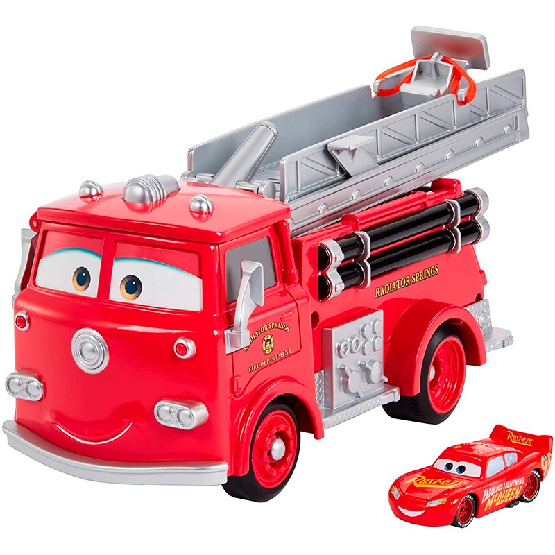 CARS RED SUPER CAMION DE BOMBE