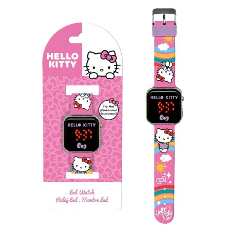 RELOJ LED HELLO KITTY