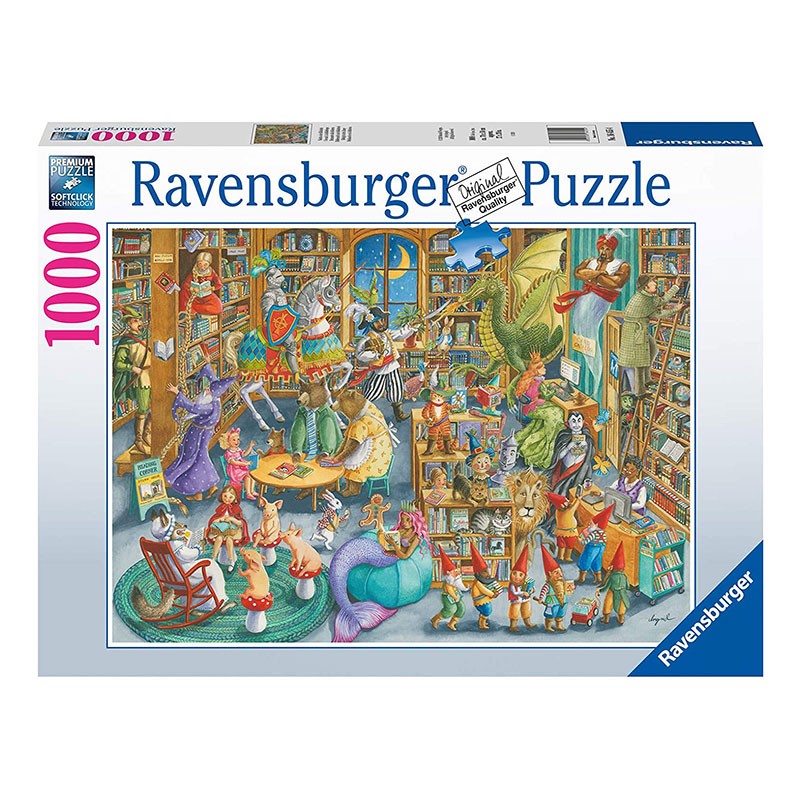 PUZZLE 1000P UNE NUIT A LA BIB