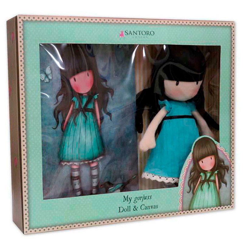 SET DE REGALO MUÑECA Y LIENZO