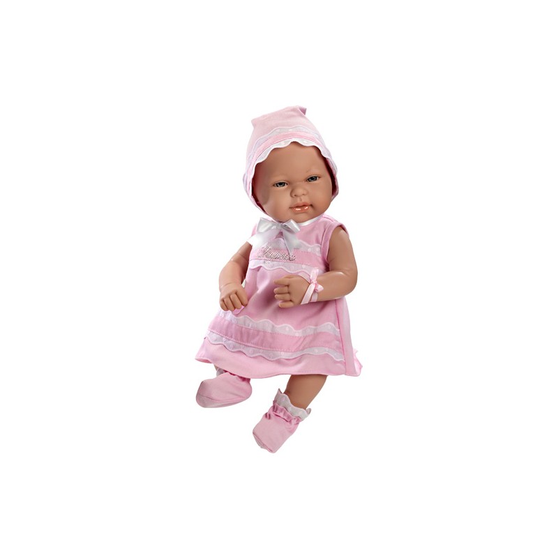 MUÑECA 42 CM REAL BABY ROSA WI