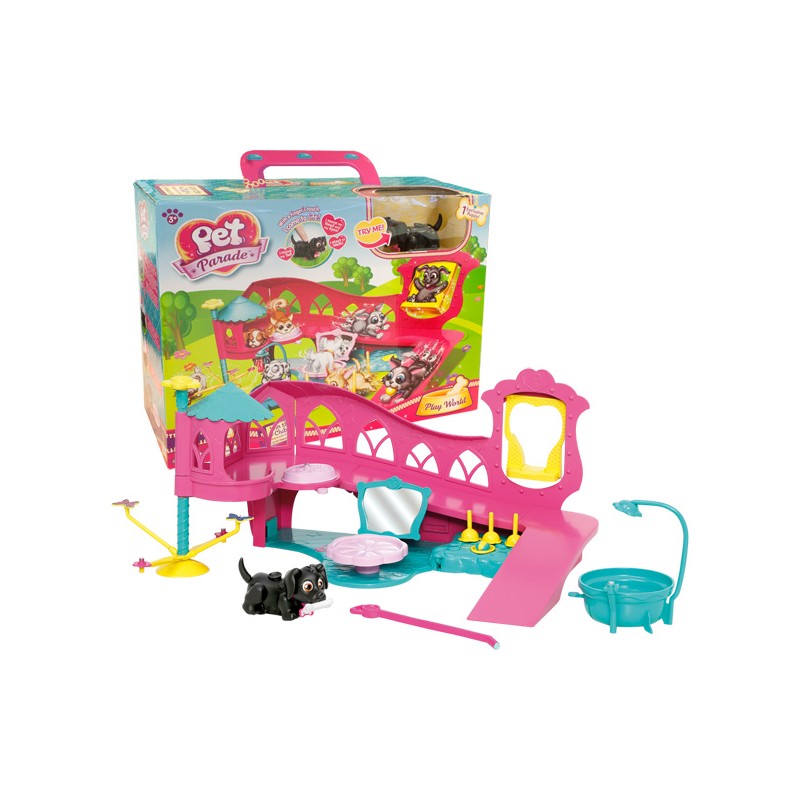 PET PARADE PLAYSET + 1 CACHORR
