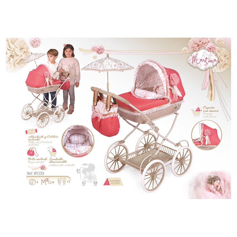 MARTINA COCHE DE MUÑECA PLEGAB