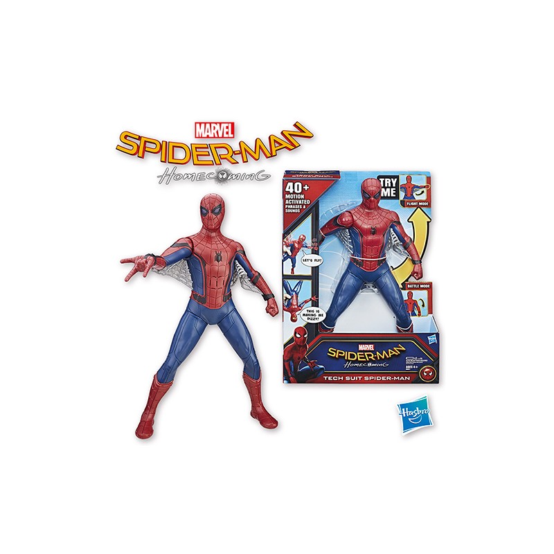 SPIDERMAN FIGURA INTERACTIVA