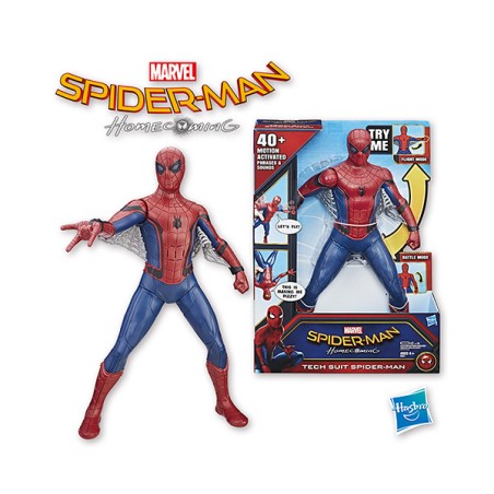 SPIDERMAN FIGURA INTERACTIVA