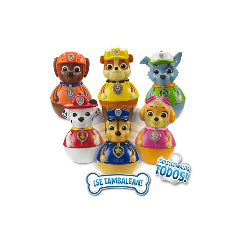 PAW PATROL FIGURAS BALANCINAS
