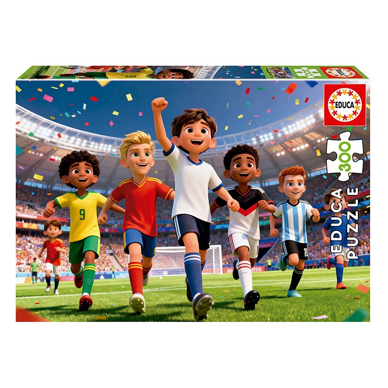 PUZZLE 300P MUNDO DEL FUTBOL