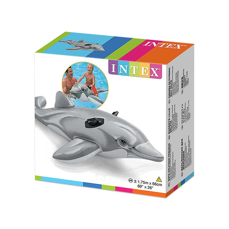 HINCHABLE RIDE ON DELFIN 175X6