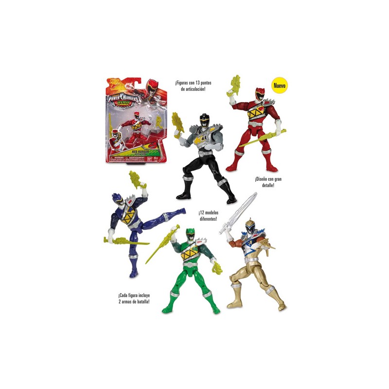 POWER RANGERS FIGURAS DE ACCIO