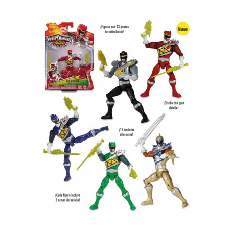 POWER RANGERS FIGURAS DE ACCIO