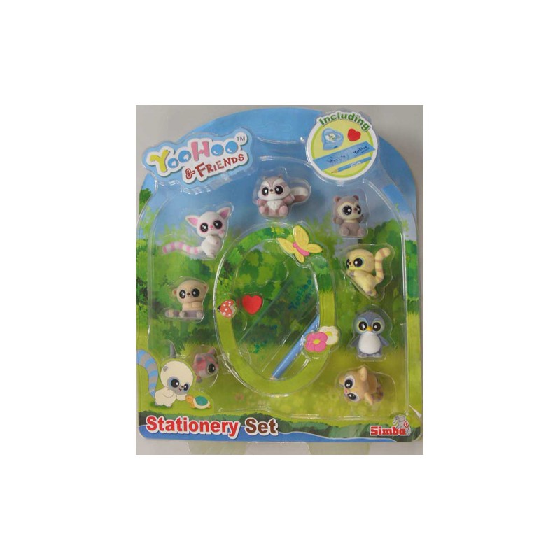 YOOHOO & FRIENDS SET 8 FIGURAS