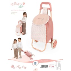 TULIPE CARRITO COMPRA ROSA