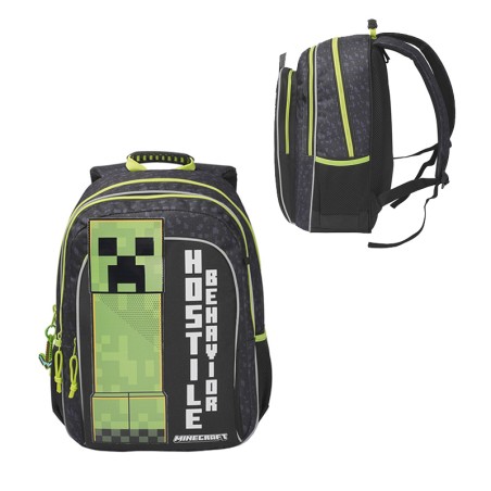MINECRAFT MOCHILA ESCOLAR ADAP