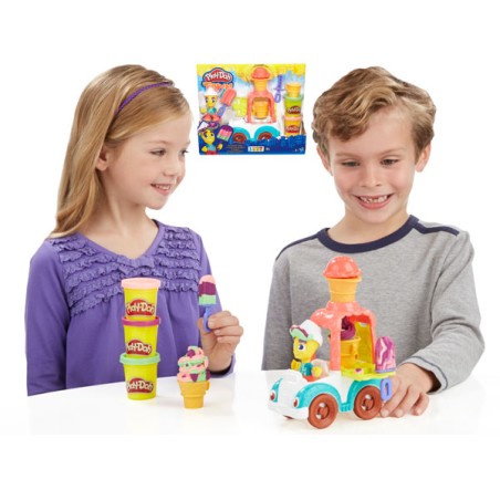 PLAYDOH TOWN CAMION DE HELADOS