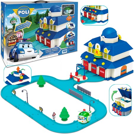 ROBOCAR POLI HEADQUARTER PLAYS