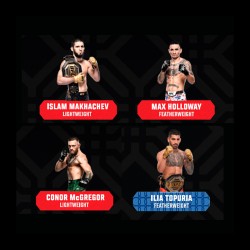 UFC FIGURA COLECCIONABLE PACK